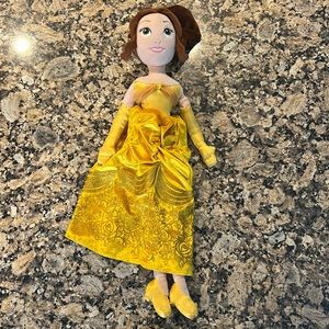Disney store 20” plush stuffed animal belle beauty and the beast